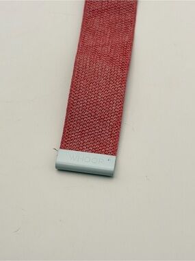 Whoop OEM Replacement Band, Silver Buckle, very good, Pink